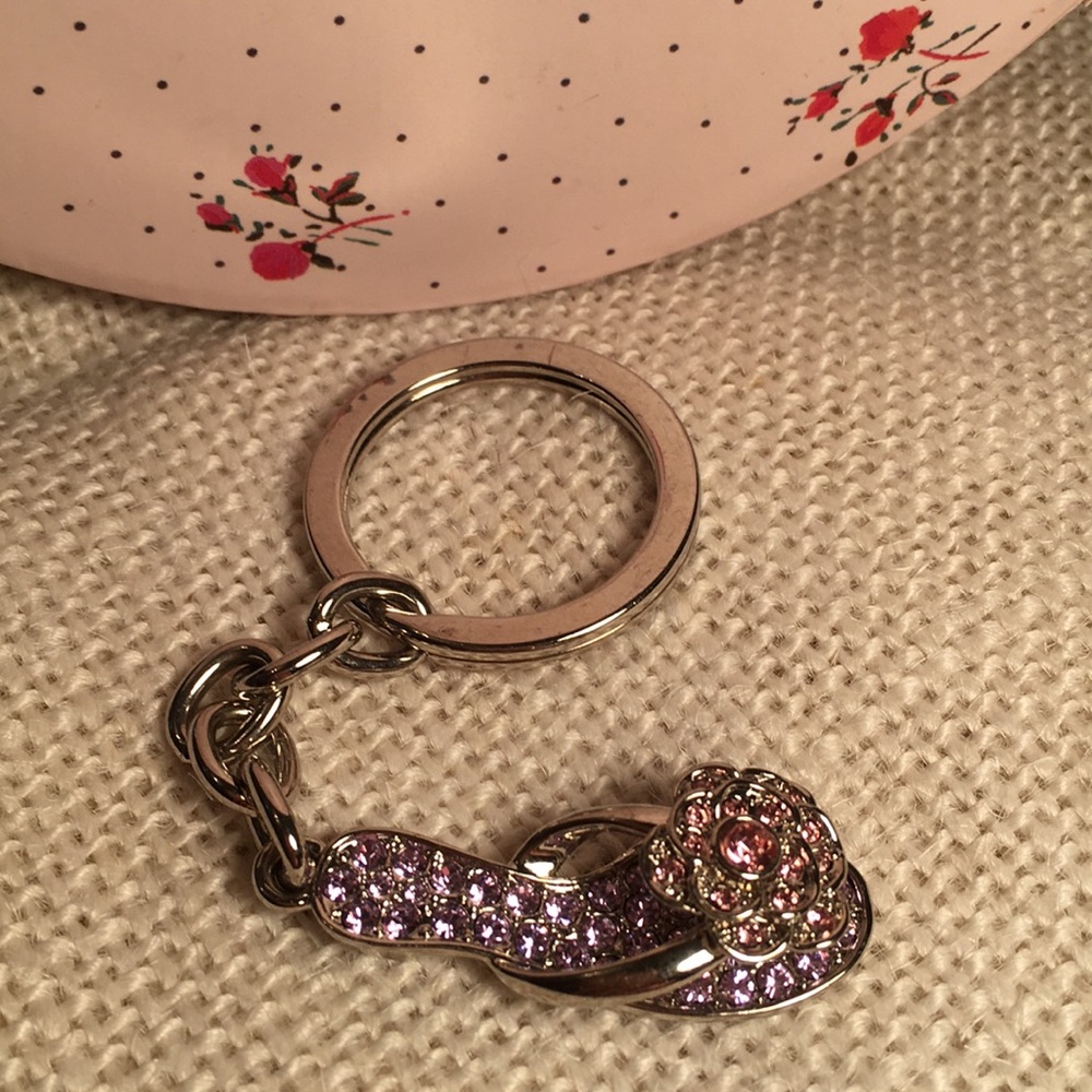 Key chain rhinestones sandal - Picture 2 of 7